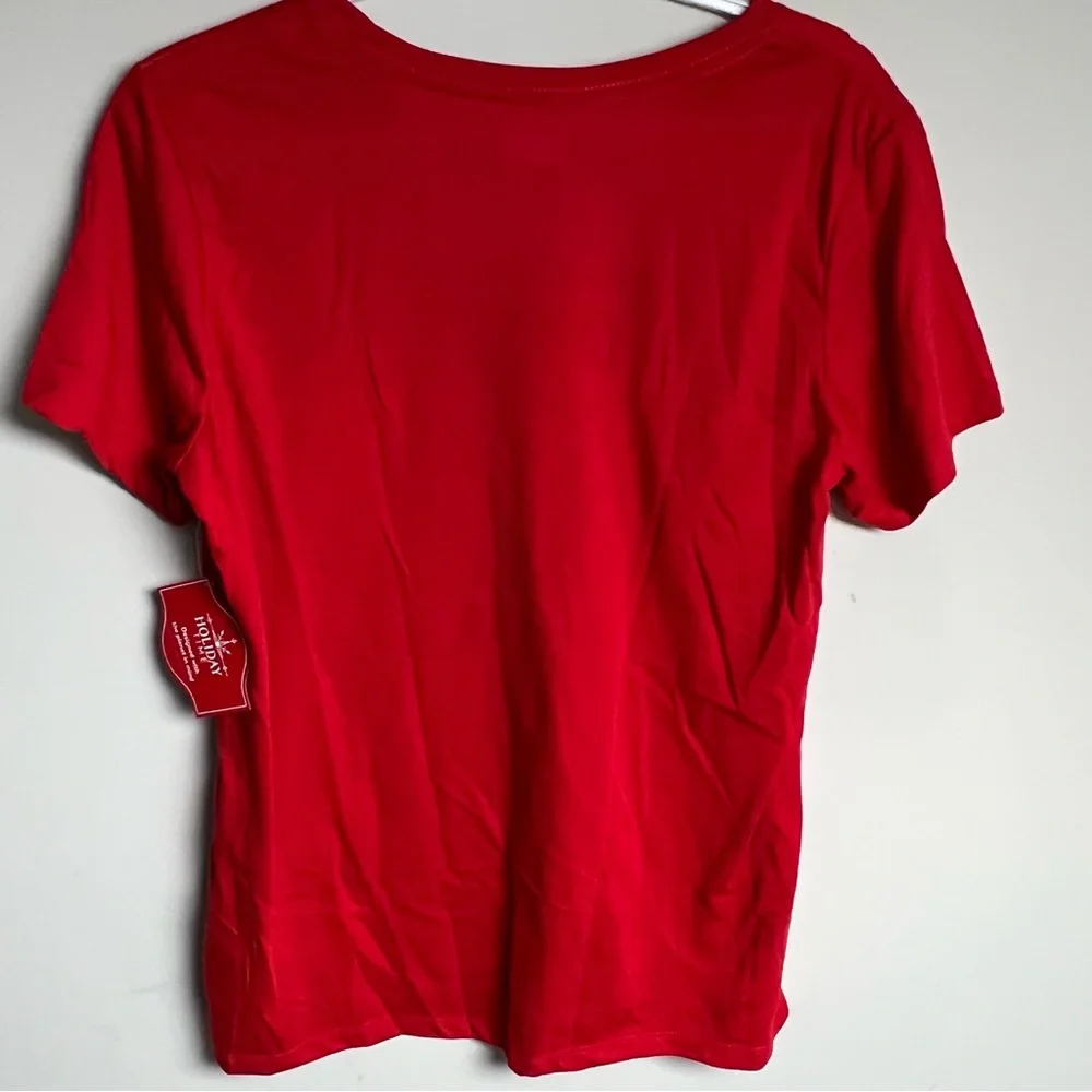 Holiday Time “Believe” Short Sleeve Tee - Picture 2 of 2